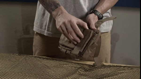 T3 Super Admin Pouch, MOLLE-Compatible Tactical Pouch for Admin Gear Storage, Heavy-Duty Outdoor Pouch for Hiking and Recreation, Multicam