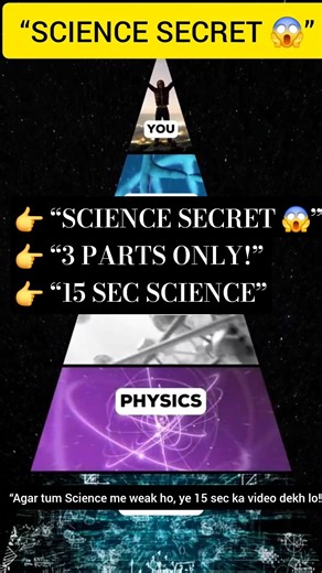 Science Itni Easy? 🤯 15 Sec Me Samjho”