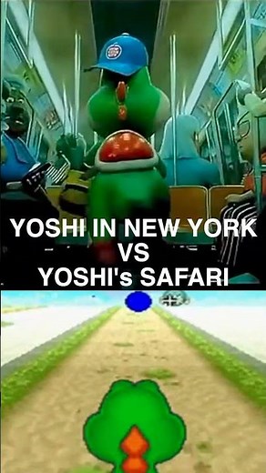 Yoshi Mario Galaxy New York Scene is a SNES Nod!! 😳🐢