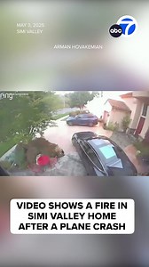 The couple who lives in the home that had the most damage saw the plane coming down and got out just in time. They told Eyewitness News that they noticed the plane flying low, almost on its side, spiraling toward the ground. Read more: https://abc7.la/4jVhlXk | ABC7