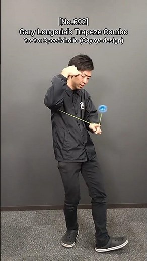 [No.692]🪀Today's Yo-Yo Trick & Tutorial: Gary Longoria's Trapeze Combo #yoyo #yoyotricks #tutorial