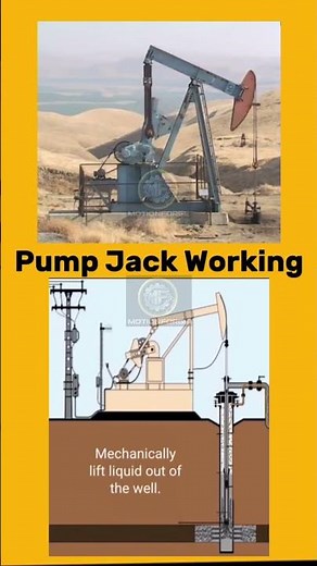 Pump Jack Mechanical Design#Engineering #Mechanical #HowItWorks #TechEducation #mechanics #pump
