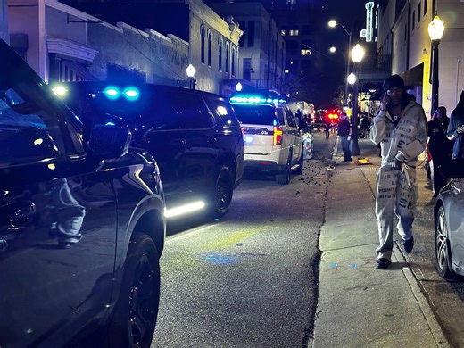 Downtown Mobile shooting incidents leave 8 injured, 1 dead