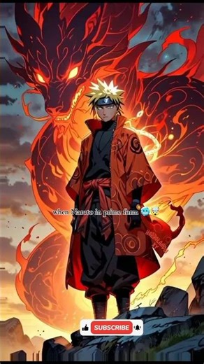 In Naruto in Normal form 🙄 V's Naruto in prime form 🥶🤯 #narutofans #narutoshippuden