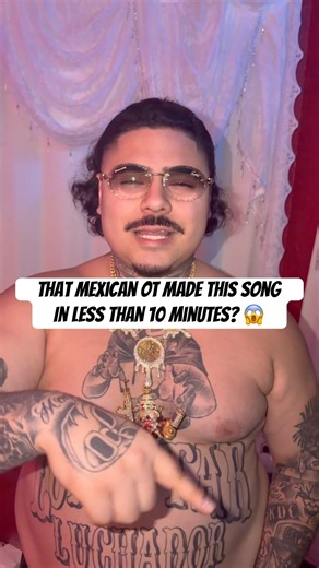 #ThatMexicanOT made this song in less than 10 minutes? 😱 #hiphopculture #freestylerap #shorts
