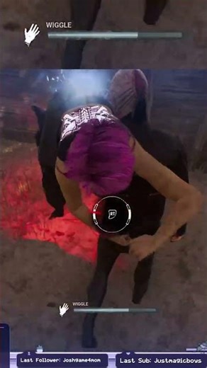 Wiggling free from the killer and noticed this. How? (Was running boil over) | #a3t3m1s on #Twitch