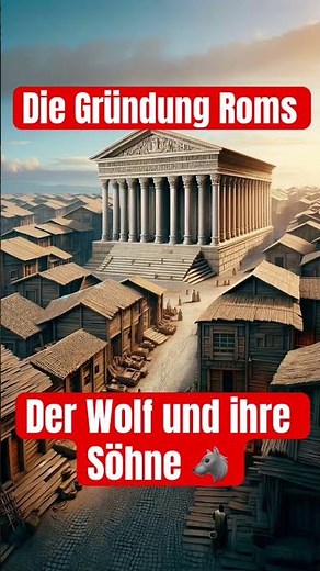 Gründung Roms - #romulus & #remus #geschichte #antike #historisches #history #wissen