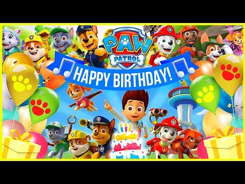 Happy Birthday Paw Patrol | Paw Patrol Birthday Song | Paw Patrol Songs | Paw Patrol | Kids Songs 🥳🐾