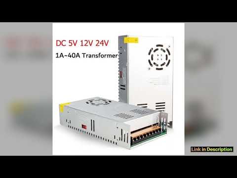 Switching Power Supply AC 110V220V To DC 5V 12V 24V LED Power Adapter Driver 2A 3A 5A 10A 15A 20A