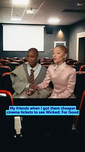 Having a Blue Light Card 🤝 Being everyone’s favourite friend Who’s excited to see Wicked: For Good?! Don’t forget to save on your tickets by searching ‘Service Seats’ in our app 🍿 | Blue Light Card