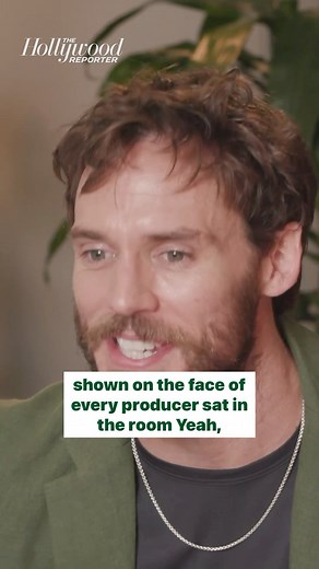 Hollywood Reporter on Instagram: "In THR’s studio at #SXSW, #SamClaflin of #DaisyJonesAndTheSix speaks on auditioning for Billie with #EltonJohn’s “Your Song” and it not being quite right #ShotOnCanon"