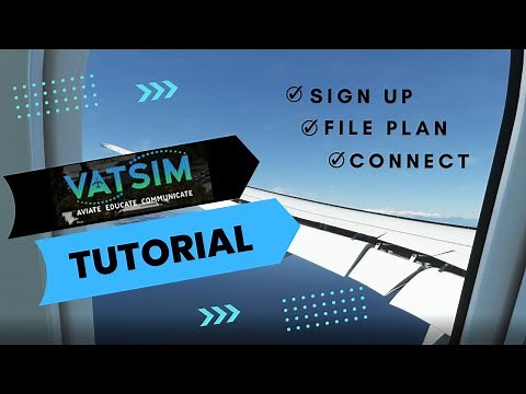 How To Join VATSIM, File Flight Plan and Connect
