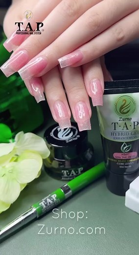 Healthy, long-lasting nails? Say no more! 💅✨ With T.A.P Gel, your nails will be unstoppable. Get ready to shine and show off your stunning projection! 💫 Products from @Zurno Inc - shop.nailsjobs.com #TAPGel #nailsnailsnails #HealthyNails #taphybridgel #t.a.p.gel #nailsupplies