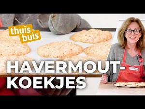 Knapperige Havermoutkoekjes | ThuisKoken