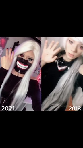 Female Kaneki Tokyo Ghoul Cosplay Throwback Duet