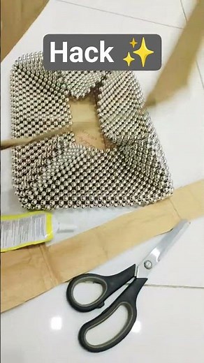 Beaded Box Hack ✨ How to Make It Stand Perfectly! #DIY