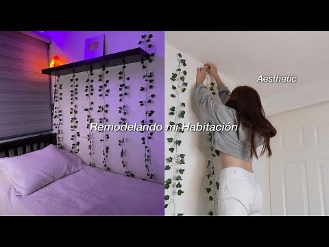 Remodelando mi habitación a aesthetic + room tour