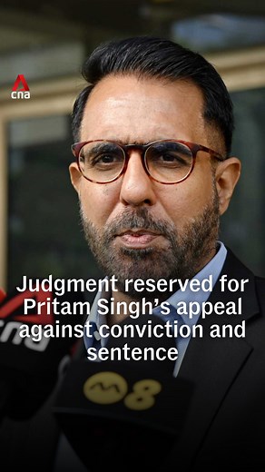 252K views · 1.8K reactions | Leader of the Opposition Pritam Singh spoke to reporters briefly as he left the Supreme Court. After a full day of arguments, the Supreme Court on Tuesday (Nov 4) reserved judgment on Mr Singh's appeal against his conviction for lying to a parliamentary committee. (Video: CNA/Mak Jia Kee) #sgnews #singapore | CNA | Facebook