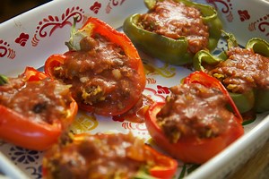 Cuban Stuffed Peppers - Ajies Rellenos
