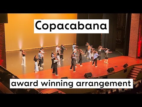 Copacabana - A cappella arranged by Alex Poole