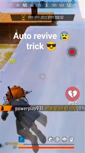 new auto revive trick#freefire
