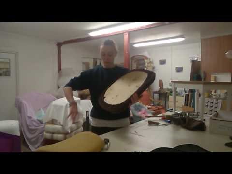 How To Re-Upholster An Office Chair - Step 1