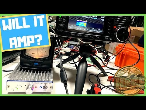 How to Hook Up an ICOM IC-705 to an Amplifier and Demonstration! - Livestream