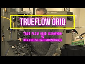 TrueFlow Grid vs Flow Hood vs Total External Static Pressure
