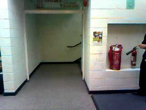 funny fire extinguisher video