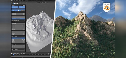 Creating Landscapes in Blender With the Free Txa_ant Add-On