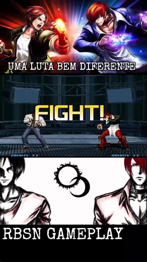 IORI and KYO Showdown in The King of Fighters Gameplay