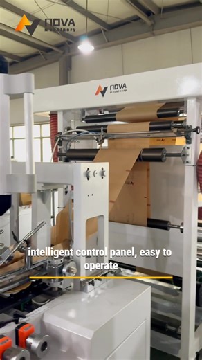 Eco-friendly paper bag manufacturing process. #paperbagmachine #paperbag #factory #manufacturer #paperpackaging #paperbagmaking #tiktok