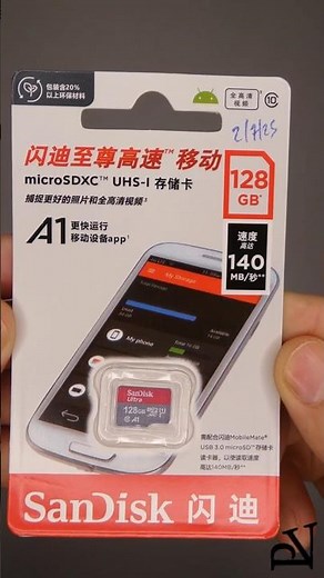 SanDisk Ultra microSD Card 128GB + Benchmarks (A1 U1 UHS-I)