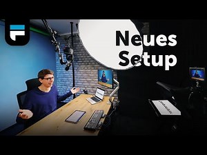 Videostudio für YouTube, Videokonferenzen und Livestreams - Studiotour