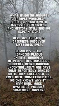 5 Unsolved Mysteries That Still Terrify People To This Day! #unsolvedmysteries #creepy #horror