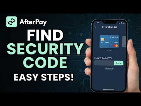 How To Find Afterpay Card Security Code (2026) - Quick Guide