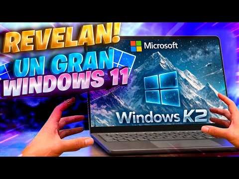 REVEALED! New WINDOWS K2 / More PERFORMANCE and STABILITY in Windows 11!
