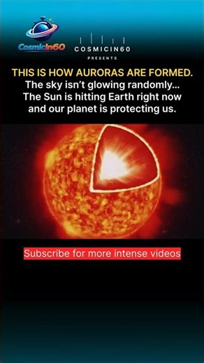 Aurora Borealis 🌌 How Solar Storms Hit Earth & Create Northern Lights #Space #Science #Aurora