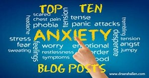 Top Ten Anxiety & Worrying Blog Posts