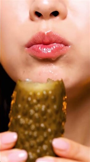 Pickle Crunch ASMR #viral