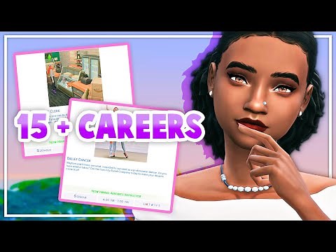 BECOME A DANCER, GROCERY STORE CLERK, INDIE BAND MUSICIAN | 15+ Careers For The Sims 4
