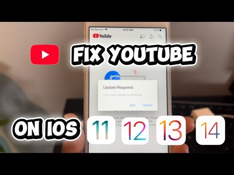 Fix YouTube Error loading tap to retry on iOS 11-14 NO PLIST CHANGE!