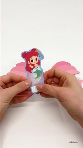 #Shorts | The Little Mermaid Paper Craft💕🧜‍♀️ | JunyTony Ballet Star | #JunyTony #KidsSongs