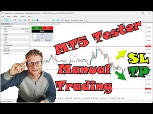 Modify TP and SL in the MT5 Tester Manually | Expert Advisor Demo