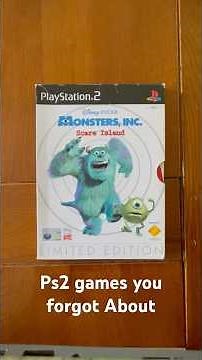 Monster Inc Limited edition ps2 game from 2002 unboxing. ( games you forgot about)