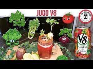 ¡Receta Casera de Jugo V8 Original: Fácil y Saludable en 5 Min!