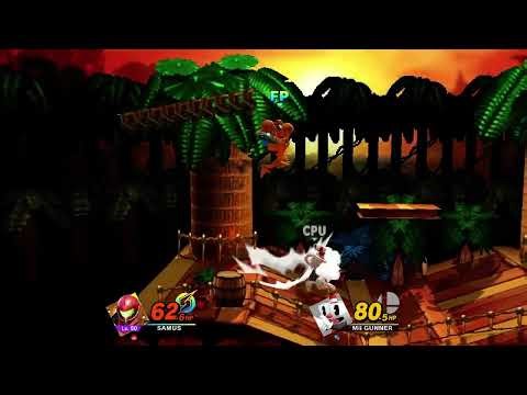 Super Smash Bros. Ultimate: Samus Aran VS. Cuphead