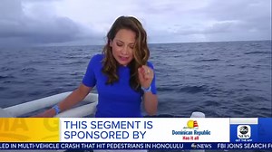 Check out Ginger Zee’s once in a lifetime experience swimming with whales in the Dominican Republic! gma.abc/2K1ffov -GoDominicanRepublic | Good Morning America