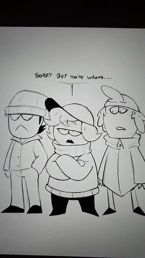 Spooky Month Fan Art: Digital Comic Meme