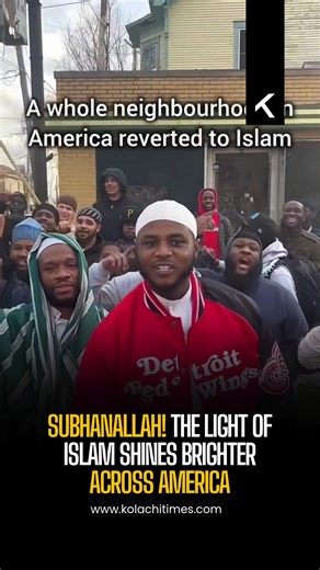 SubhanAllah! The light of Islam shines brighter across America as more people embrace the faith with open hearts. From coast to coast, mosques are growing, communities are strengthening, and the message of peace and unity continues to spread. The beauty of Islam — its compassion, truth, and guidance — is inspiring countless souls and bringing people closer to Allah #SubhanAllah #IslamInAmerica #LightOfIslam #Faith #Peace #Guidance #IslamSpreading #MashAllah #Deen #IslamicAwareness #Kolachitimes 